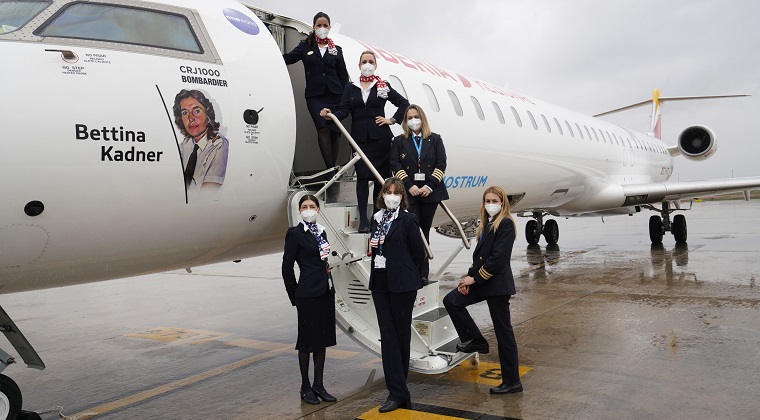 tripulacion avion air nostrum solo mujeres