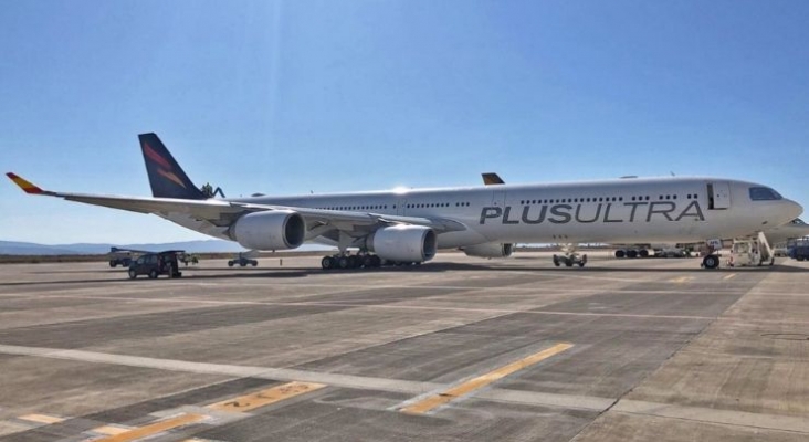 Foto: Airbus de Plus Ultra Líneas Aéreas