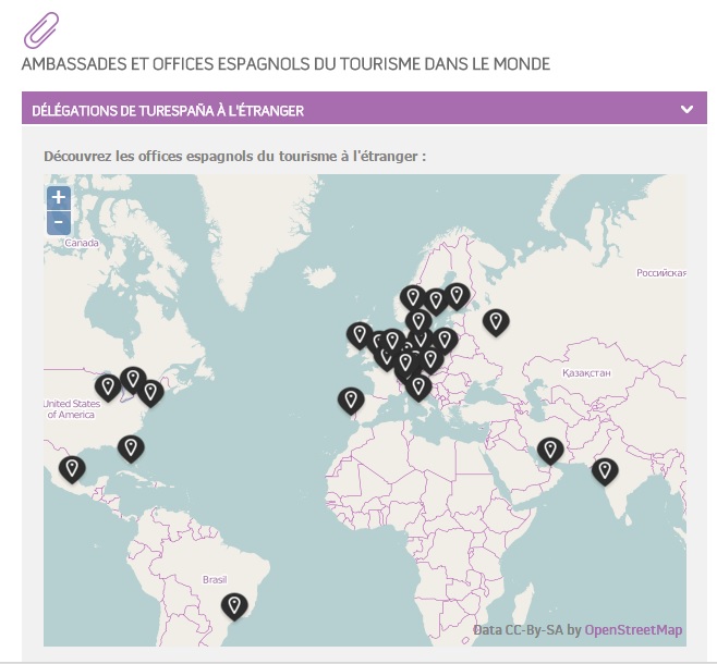 AMBASSADES ET OFFICES ESPAGNOLS DU TOURISME (1)