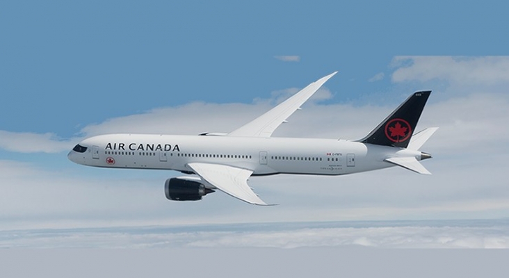 Avión de Air Canadá   Foto www.aircanada.com