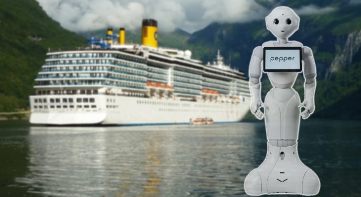Costa Group, la primera compañía de cruceros en incorporar robots humanoides a bordo