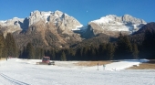 Las estaciones de esquí de Los Alpes se quedan sin nieve