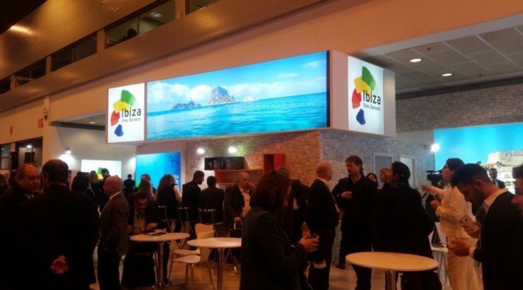 Estand de Islas Baleares durante Fitur 2017