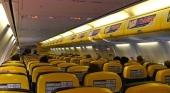 Cabina de pasajeros de Ryanair