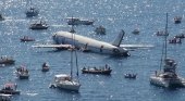 Turquía hunde un Airbus A300 en el Mar Egeo para crear un arrecife artificial