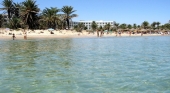 Las "caóticas" y "cobardes" fuerzas de seguridad tunecinas | Playa de Susa, en Túnez