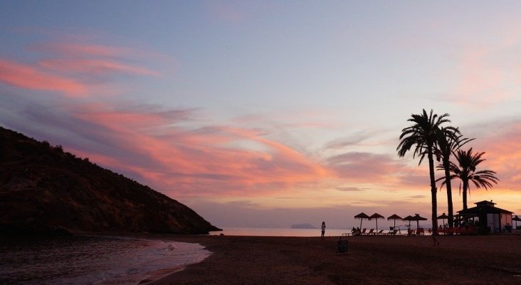 Playa de Mazarrón en Murcia