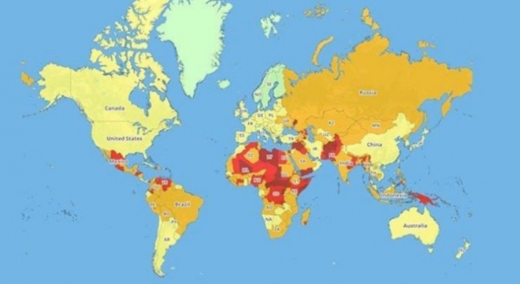 Los países más inseguros para viajar en 2017