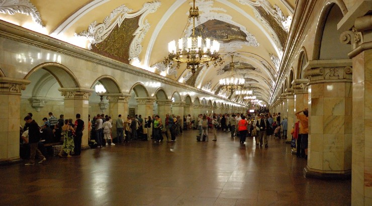 Estación de Komsomólskaya (Moscú)