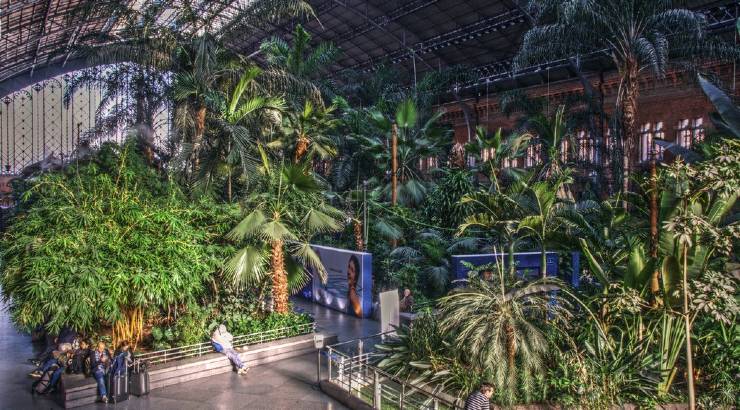 Estación de Atocha en Madrid