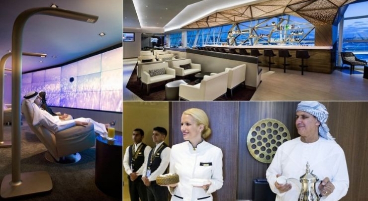 La sala de espera de Etihad en el aeropuerto de Abu Dabi contará con spa. Foto de viajes.elmundo.es La sala de espera de Etihad en el aeropuerto de Abu Dabi contará con spa. Foto de viajes.elmundo.es
