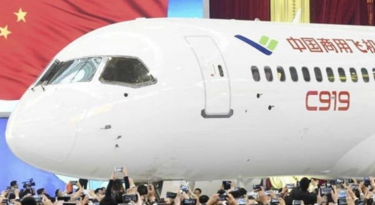 China pone en peligro el liderazgo de Boeing y Airbus
