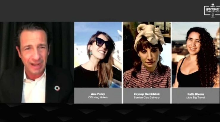 Ana María Poley, Zeynep Demirbilek y Katia Rivera