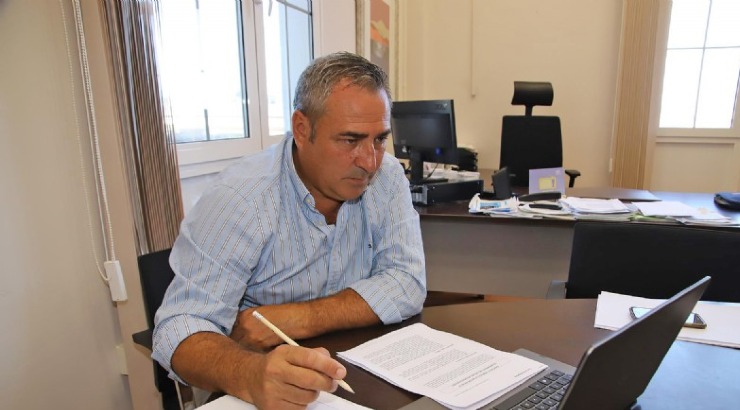 Ángel Vázquez, consejero insular de Promoción Turística. Foto Cabildo de Lanzarote