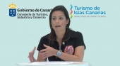 Turismo de Canarias afronta la reactivación con una nueva estrategia promocional | En la imagen: Yaiza Castilla, consejera de Turismo del Gobierno de Canarias