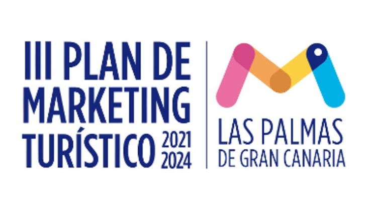 Logo del III Plan de Marketing de Las Palmas de Gran Canaria 2021 2024.