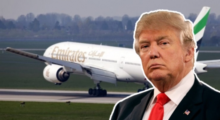 Trump ‘echa’ a Emirates de EE.UU.