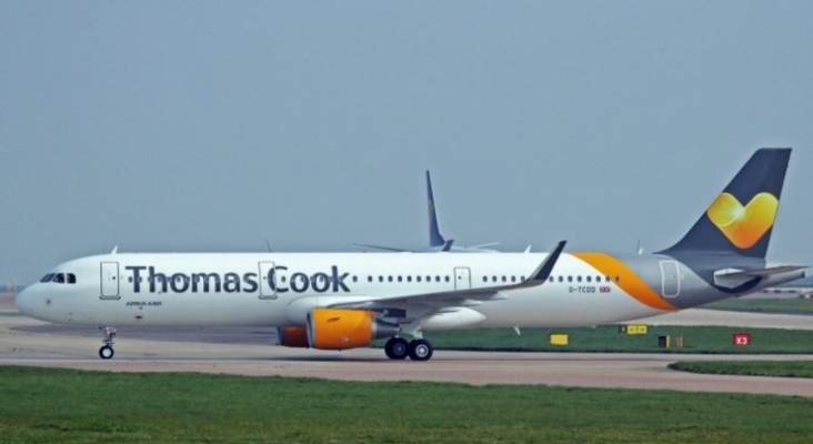 Avión de Thomas Cook Airlines