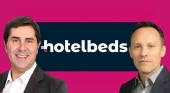 Joan Vilà y Nicolas Huss, anterior y nuevo consejero delegado de Hotelbeds, respectivamente | cincodias.elpais.com