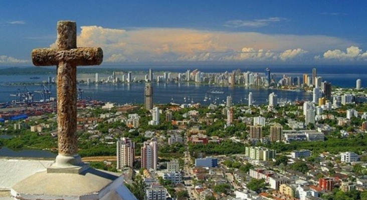 Cartagena de Indias desde el cerro La Popa