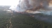 Arde la mayor reserva ecológica de Europa y Patrimonio de la Humanidad  (Foto: INFOCA)