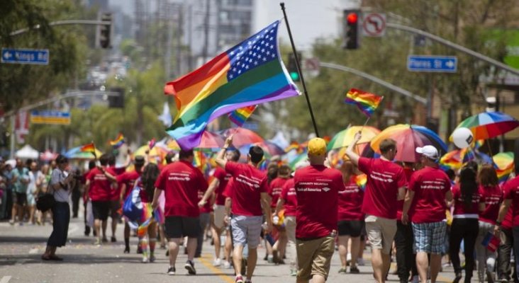 Protesta del Orgullo en Los Ángeles/LA MAG