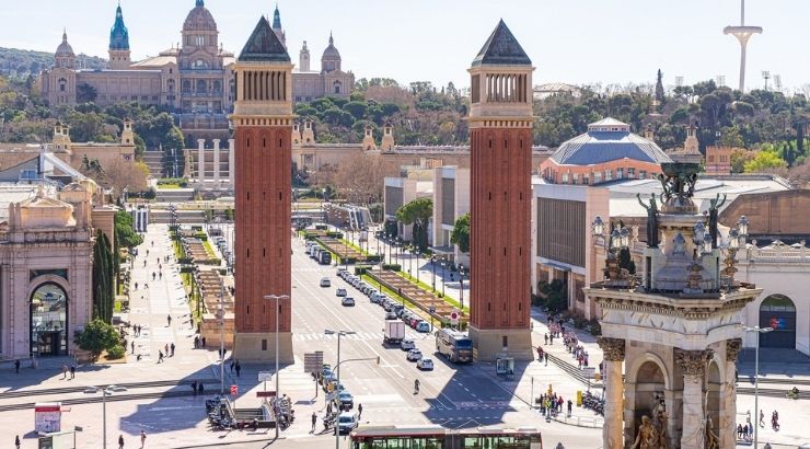 Plaza de España de Barcelona 