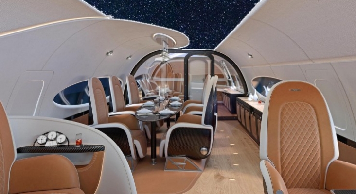 Airbus con vistas hacia el infinito