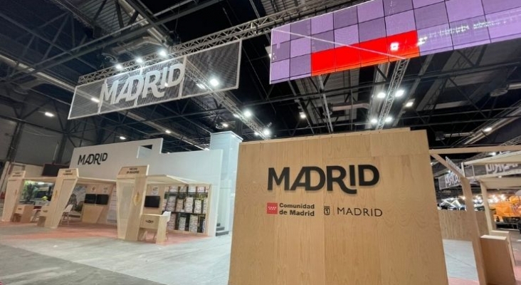 Fotografía del interior de IFEMA a escasas horas del comienzo de FITUR | Foto vía twitter @fitur_madrid