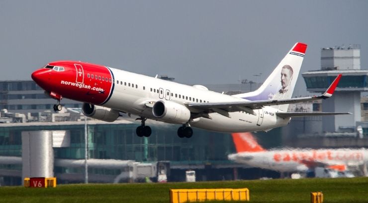 Aerolínea Norwegian. Foto de RussellHarryLee, CC BY SA 2.0