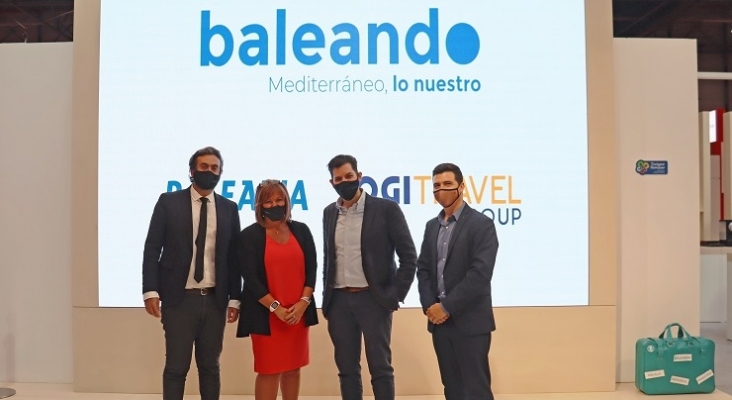 Presentación de Baleando, touroperador de Baleària y Logitravel Group