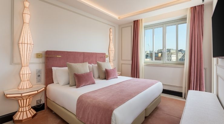 Suite 501 Bedroom - Gran Filippo Suite with Balcony
