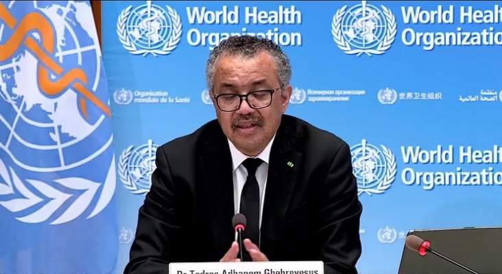 Tedros Adhanom Ghebreyesus, director general de la Organización Mundial de la Salud (OMS)