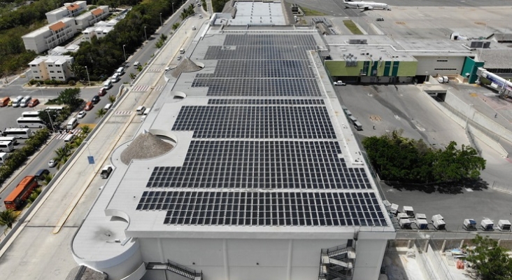 Instalación fotovoltaica en la Terminal B