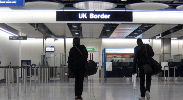 Control de frontera de Reino Unido Foto dannyman (CC BY 2.0)