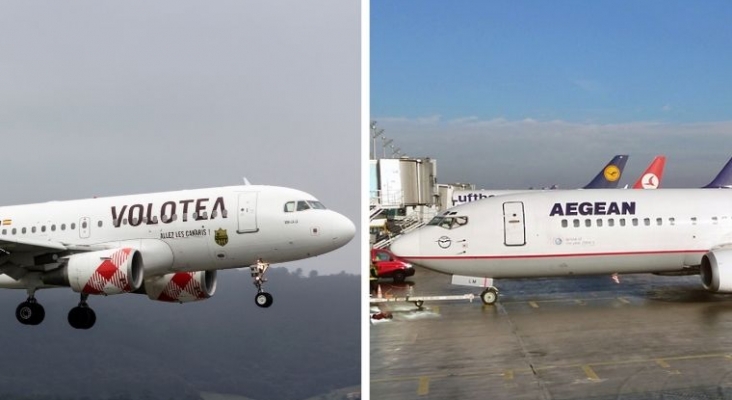 Volotea y la griega Aegean Airlines firman un acuerdo de código compartido | Fotos: Dawlad Ast (CC BY-NC-SA 2.0) / Felix Gottwald (CC BY-SA 3.0 DE)