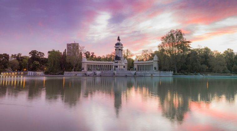 retiro madrid parque