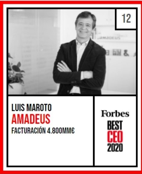 Luis Maroto, Director ejecutivo de Amadeus. Foto por Forbes España. Forbes.es