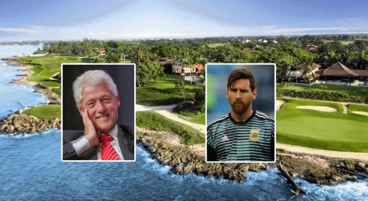 Leo Messi y Bill Clinton, de vacaciones en R. Dominicana