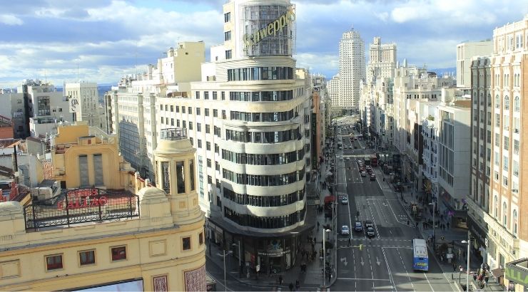 Gran Vía, Madrid.