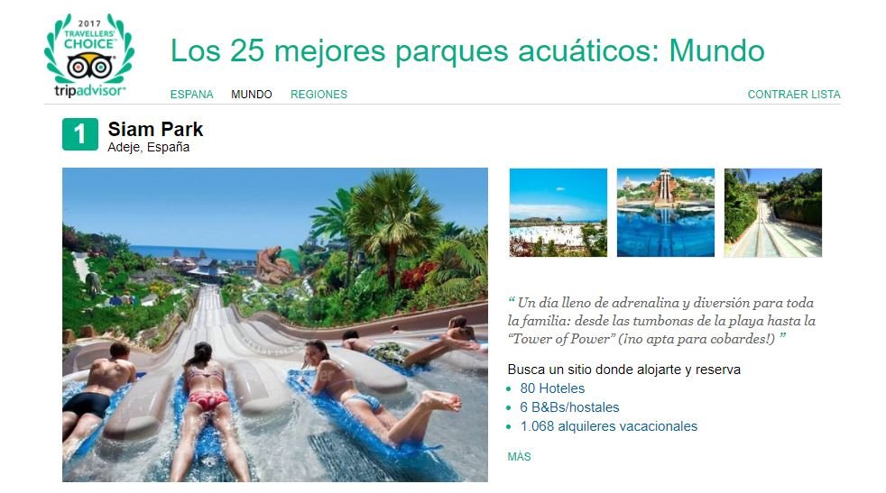 Siam Park mundo