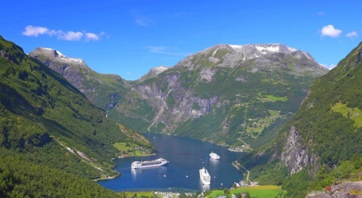 Fiordos noruegos, territorio prohibido para los cruceros