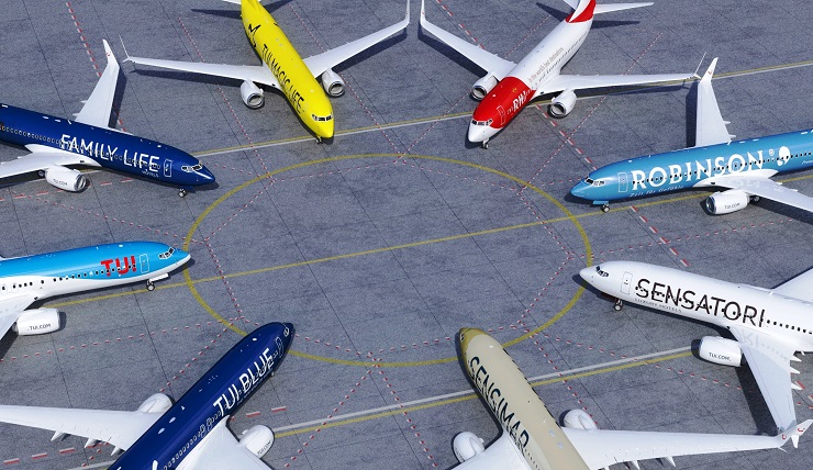 Aviones de TUI Group Foto TUI