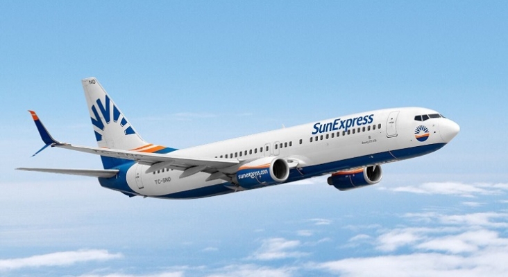 Avión de SunExpress