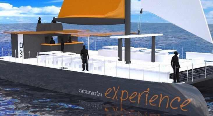 El catamarán turístico más grande de España zarpará en octubre