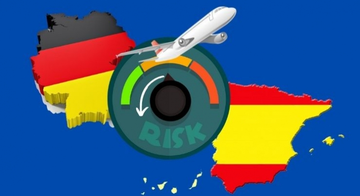 Alemania rebaja el nivel de riesgo sobre Canarias, Cataluña y la C. Valenciana