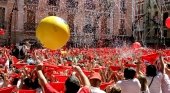 Chupinazo en San Fermín