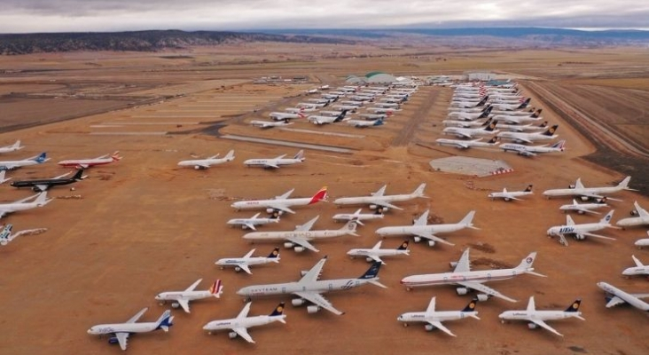 Aeropuerto de Teruel. Foto vía Twitter (@aeropuerteruel)