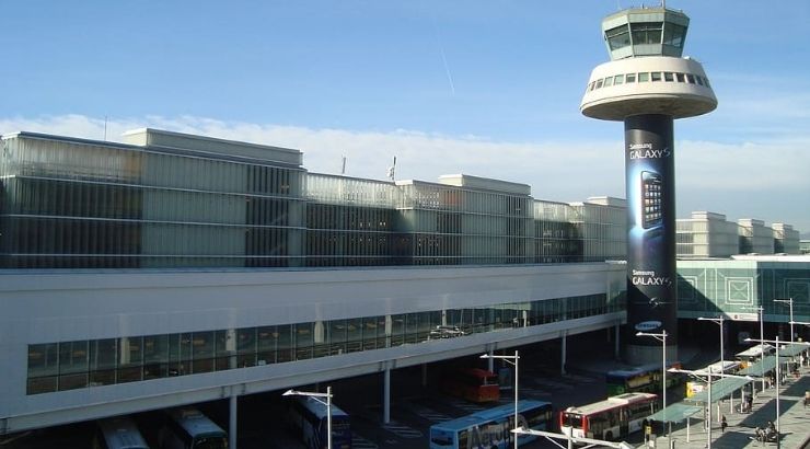 Aeropuerto de El Prat, Barcelona.