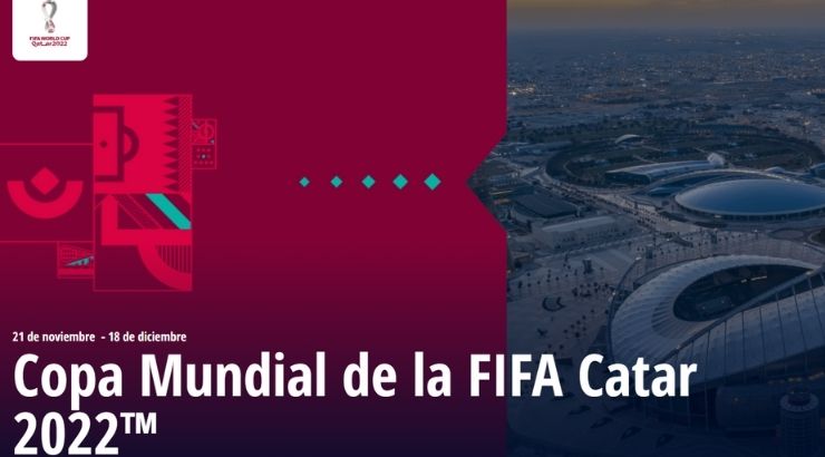Copa mundial de la FIFA Catar 2022. Homepage de fifa.com